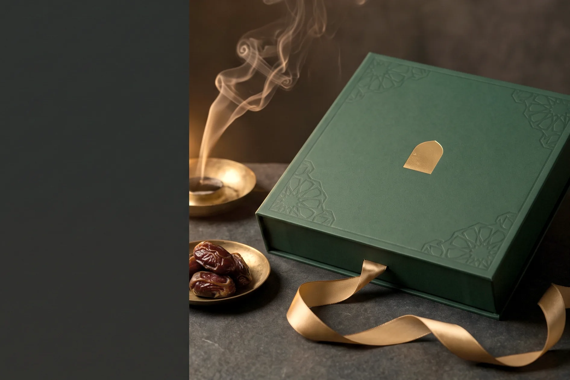 An IRTH gifting table set for guests